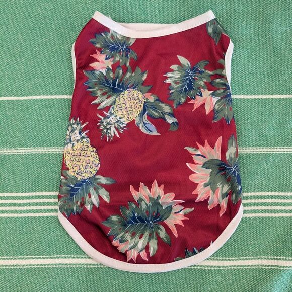 2/$10 🐾 New Size Medium Vibrant Pineapple Dog Shirt - Cat Shirt 🐾 - Picture 1 of 6